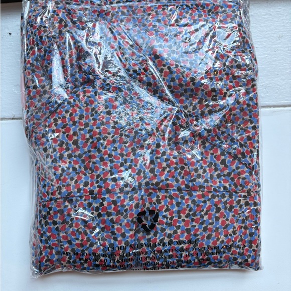 DKNY Short Sleeve Chiffon Midi Dress Size 10 - NWT - Picture 6 of 6